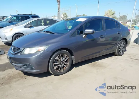 2014 Honda Civic Ex из США, поврежденный, VIN 19XFB2F82EE253655